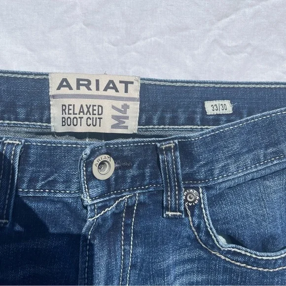 Ariat M4 Relaxes Bootcut Men’s Jeans - Picture 2 of 11